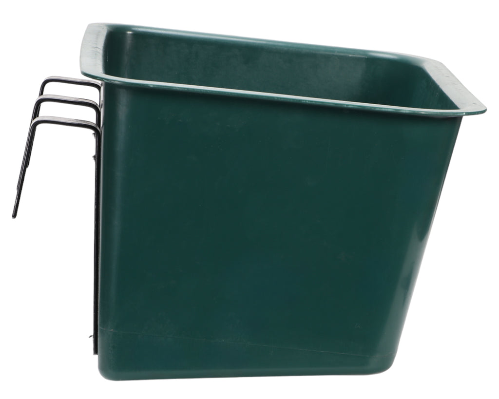 Showmaster Over-The-Fence Feeder - 35 Litres in Green
