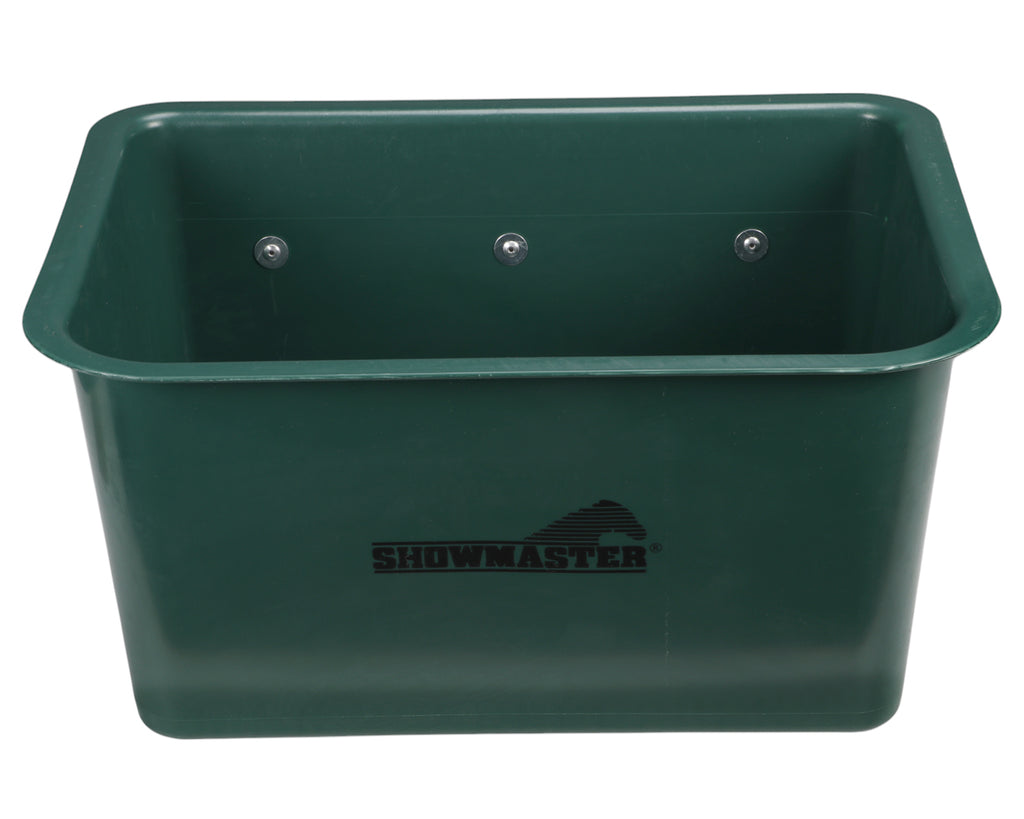 Showmaster Over-The-Fence Feeder - 35 Litres in Green