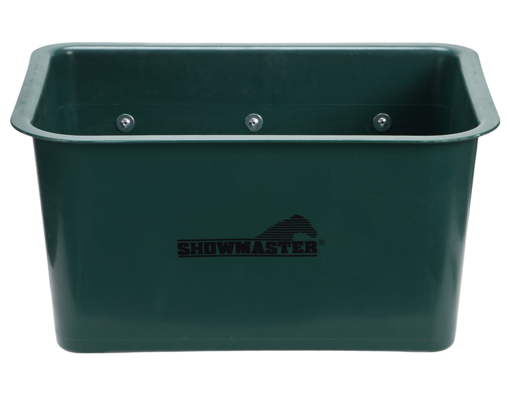 Showmaster Over-The-Fence Feeder - 35 Litres in Green