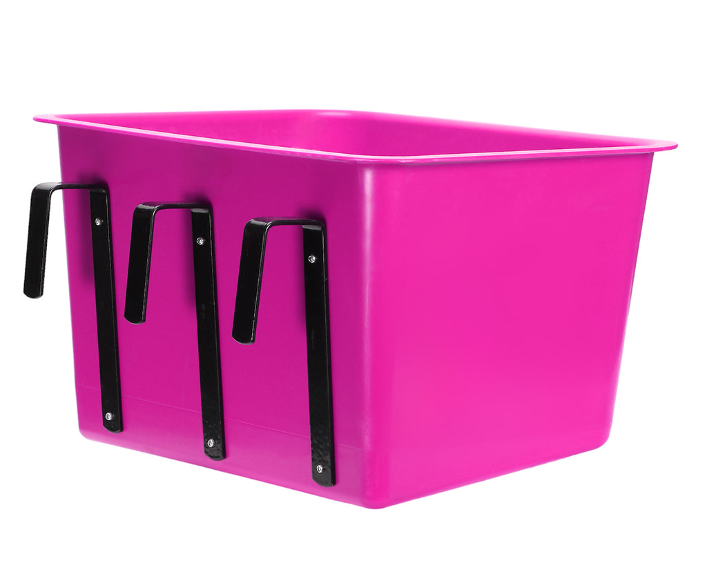 Showmaster Over-The-Fence Feeder - 35 Litres in Pink