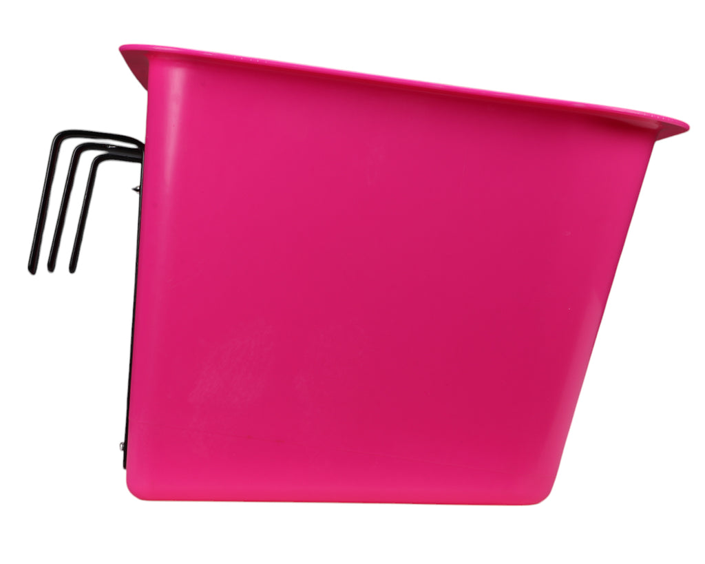 Showmaster Over-The-Fence Feeder - 35 Litres in Pink