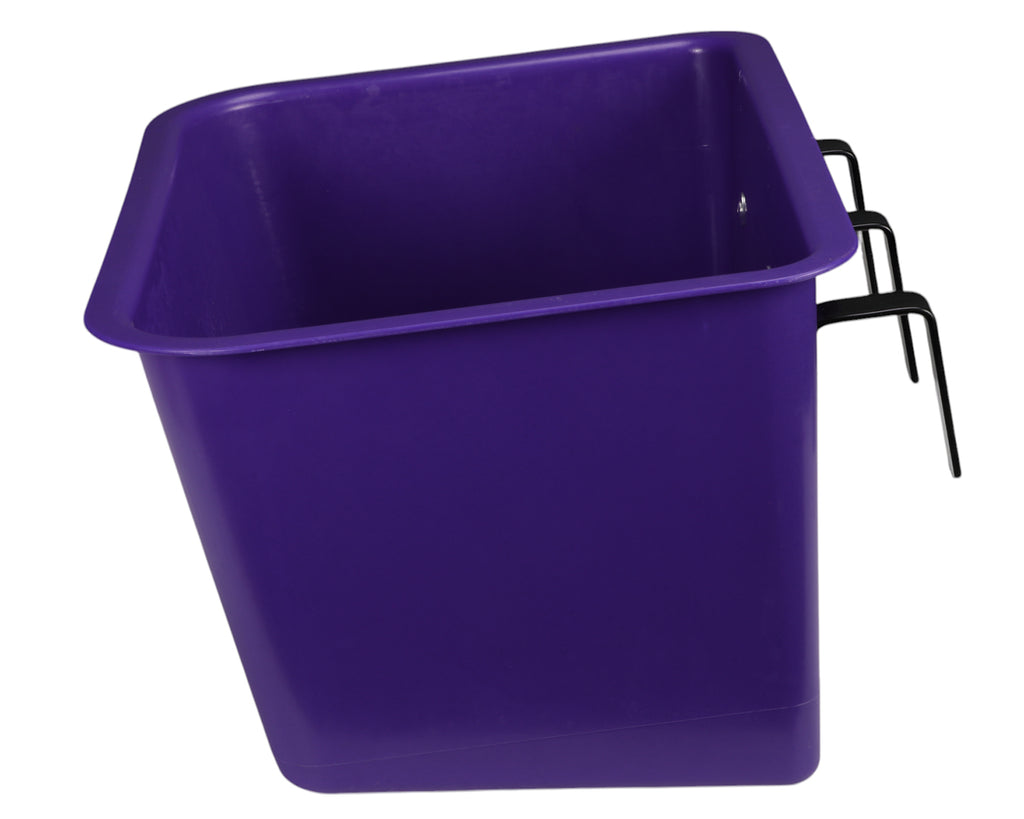 Showmaster Over-The-Fence Feeder - 35 Litres in Purple