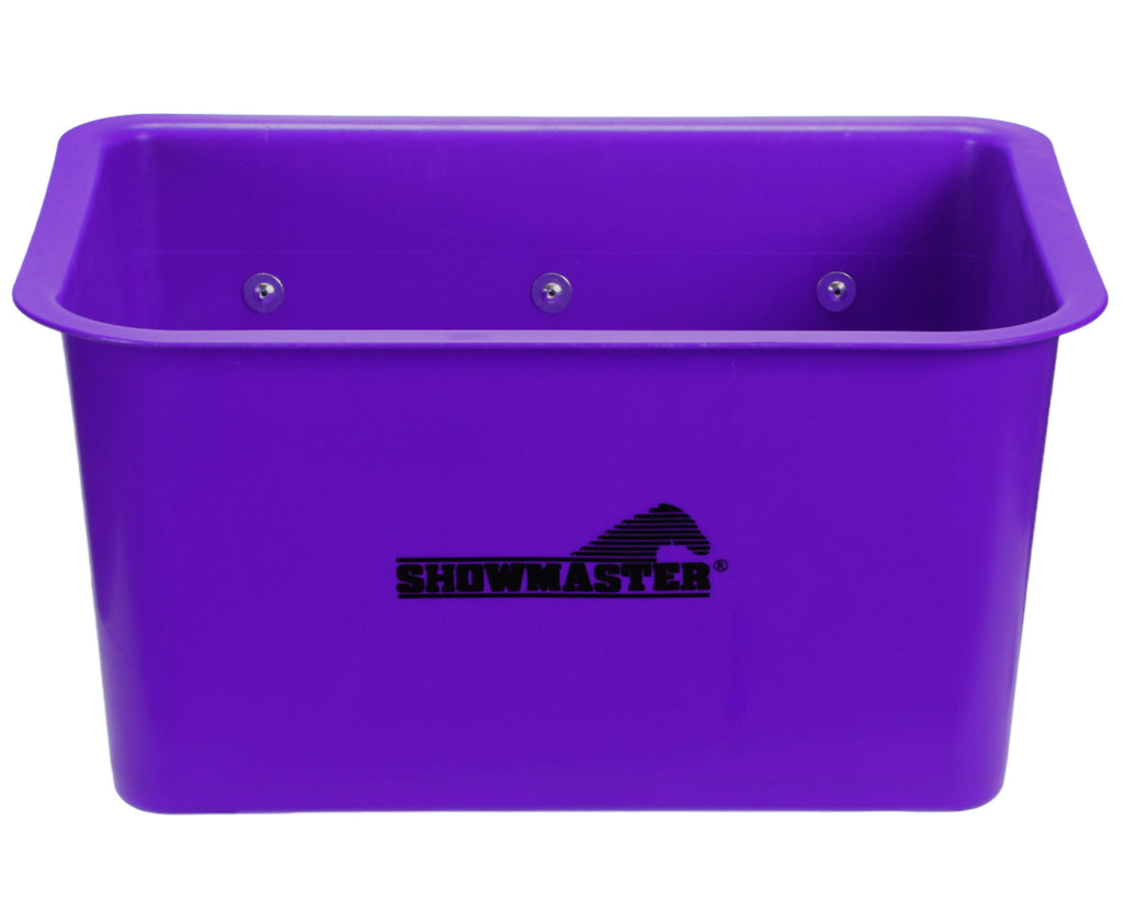 Showmaster Over-The-Fence Feeder - 35 Litres in Purple