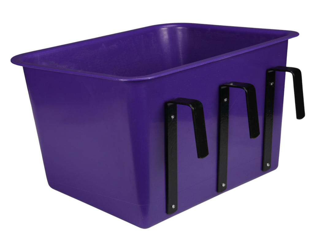 Showmaster Over-The-Fence Feeder - 35 Litres in Purple