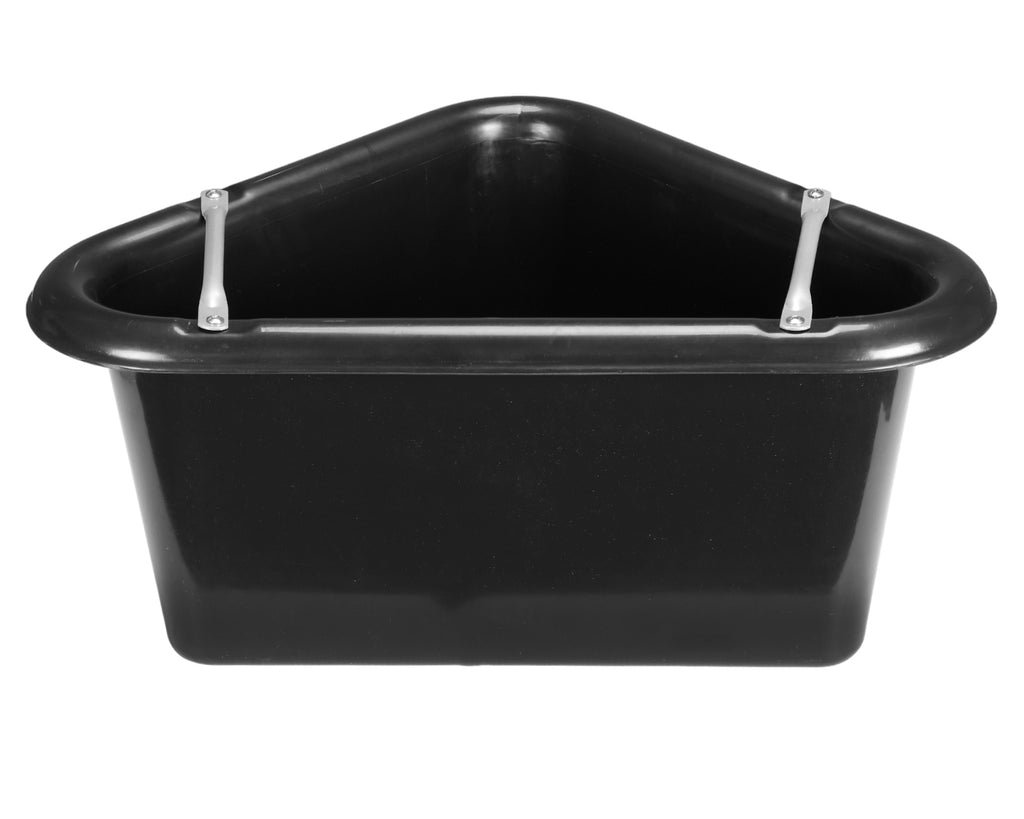 Plastic Corner Feed Tub - internal measurements 55 x 35 cm x 30 cm deep