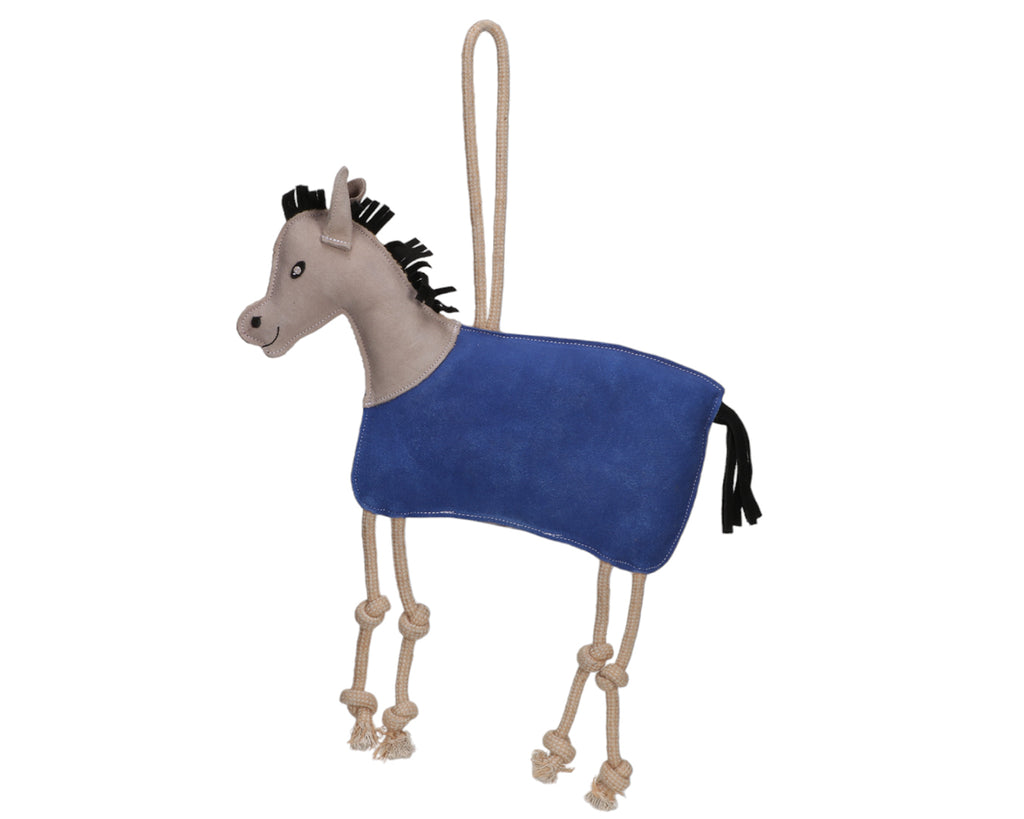Horse Sense Suede Stall Horse Toy for horses and ponies