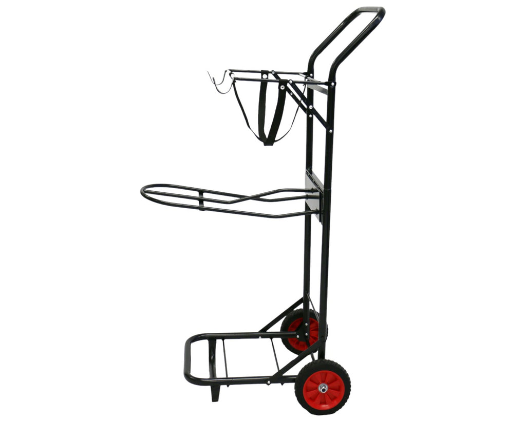 Stable & Grooming Trolley in Black to hold Saddles, Saddle Pads, Bridles, Helmets and more