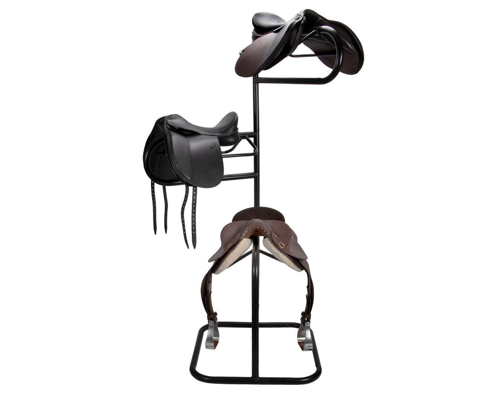 Compact Saddle Rack Easy-Up 3 Tier Light Portable Saddle Rack | Tack Storage – Greg Grant ...