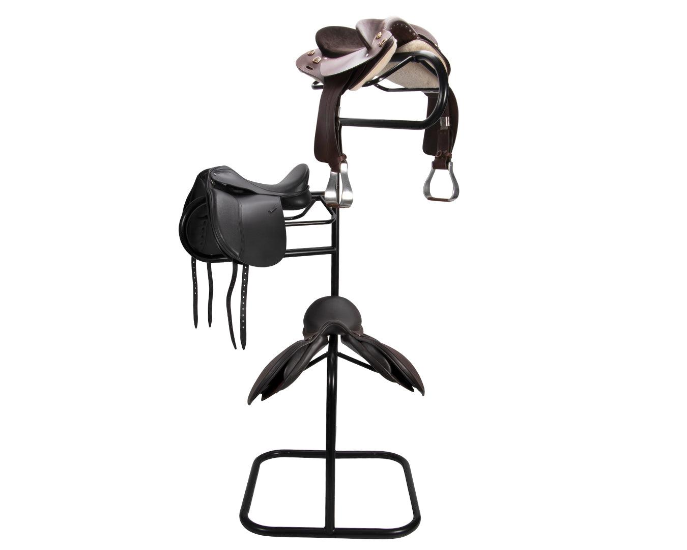 Easy-Up 3 Tier Light Portable Saddle Rack | Tack Storage – Greg Grant ...