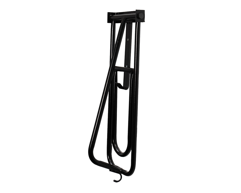 Easy-Up Fold Down Wall Mounted Saddle Rack