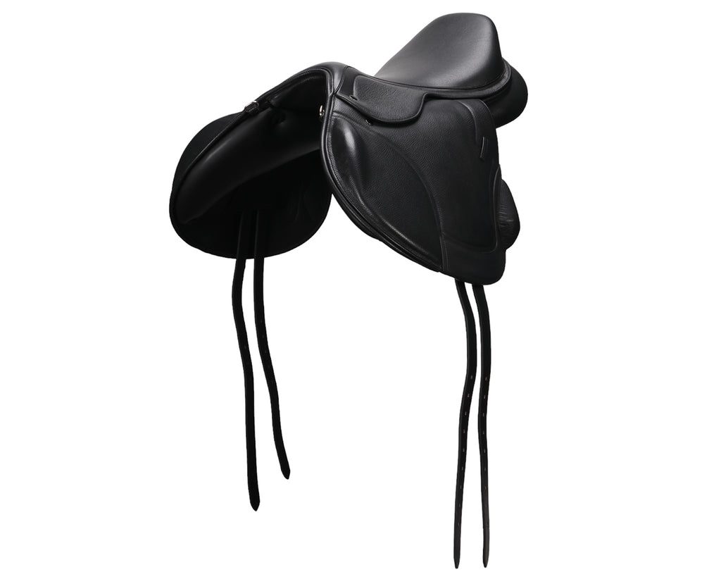 Sterling Monoflap Eventing Saddle in black leather