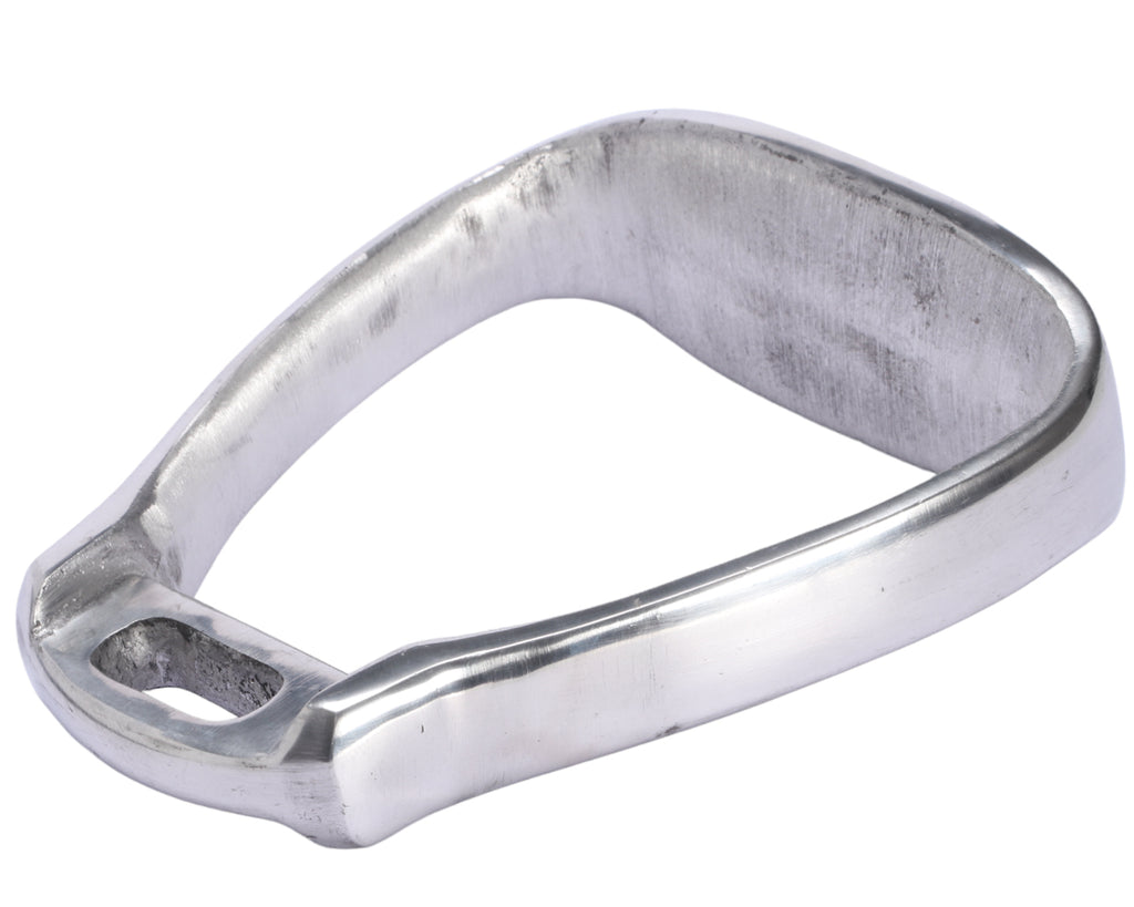 Brady Stockman Stirrups - Aluminium Alloy shaped for Heavy Work Boots perfect for western riding and working