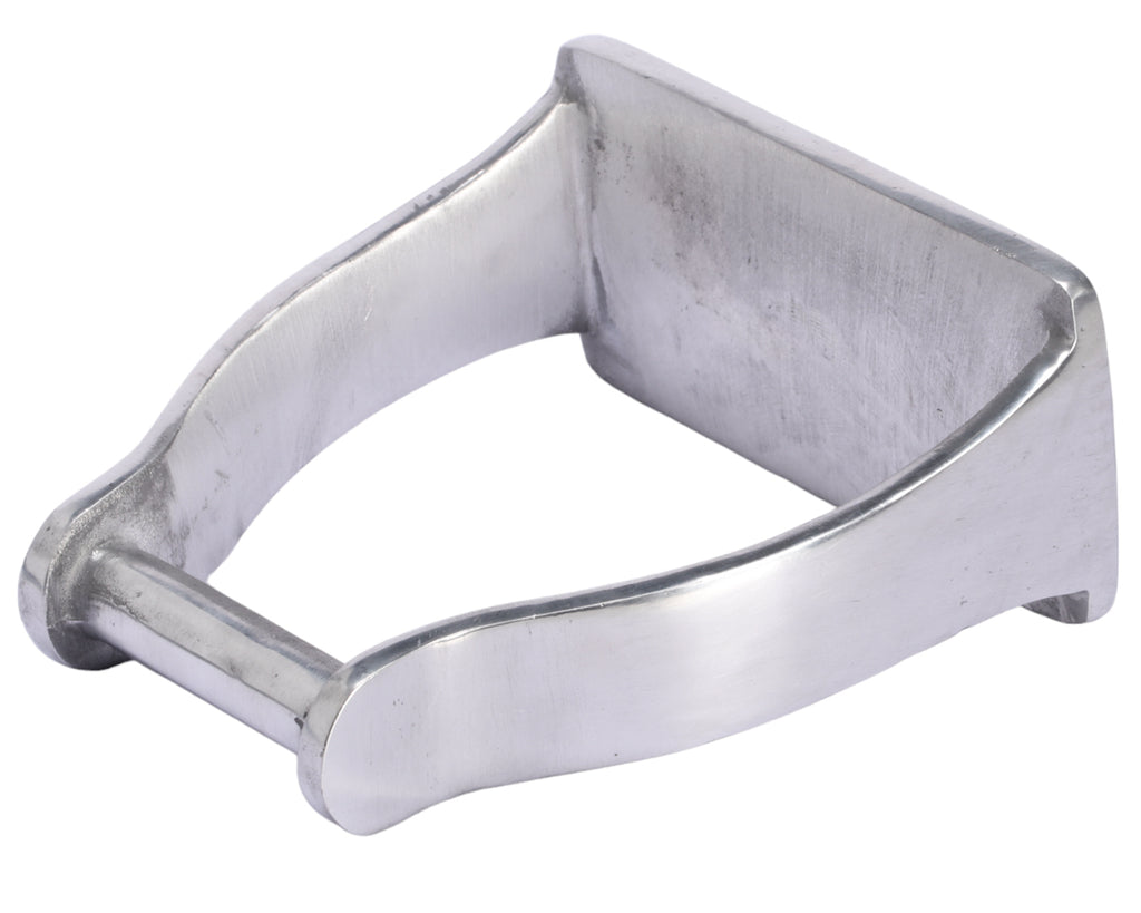 Wide Stockman Stirrups - Cast Aluminum during for stock and western riding  