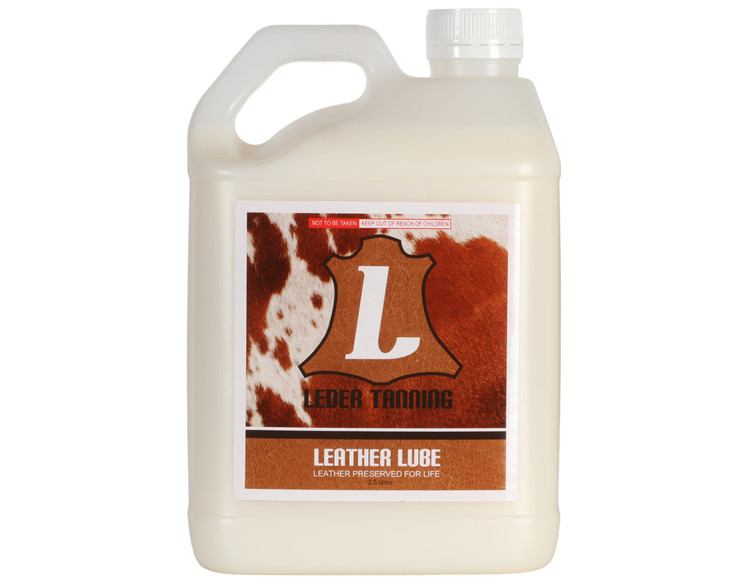 Leder Tanning Kit - Commercial including Leather Lube 2.5L