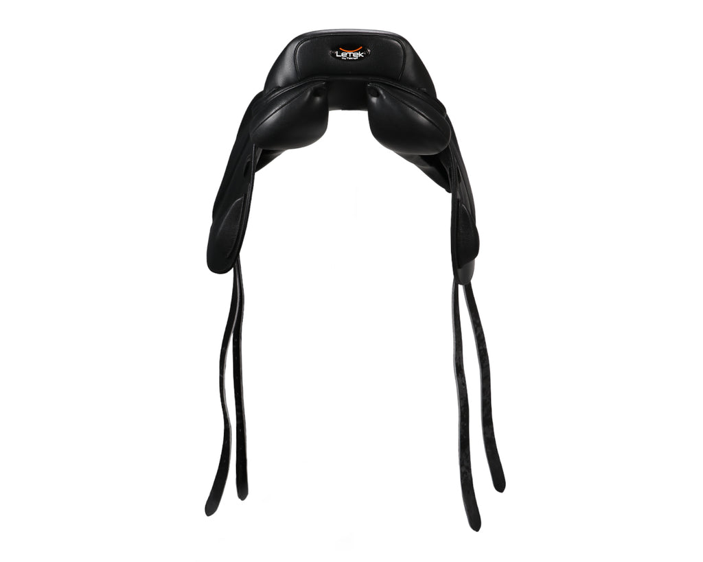 LeTek Monoflap Eventing Saddle in Black