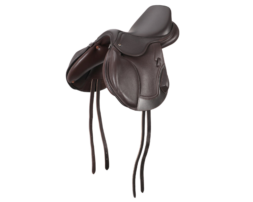 LeTek Monoflap Eventing Saddle in Brown