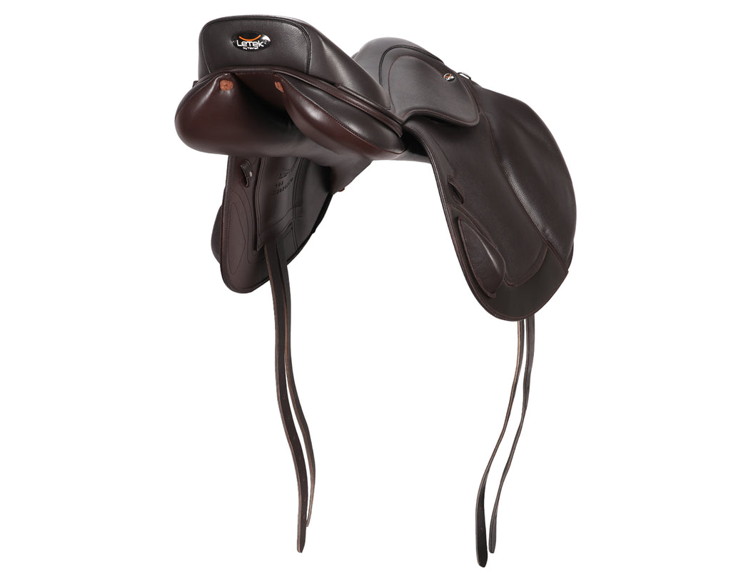 LeTek Monoflap Eventing Saddle in Brown