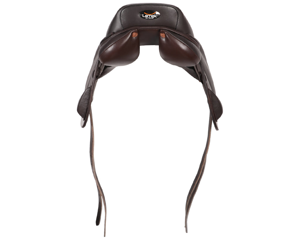 LeTek Monoflap Eventing Saddle in Brown