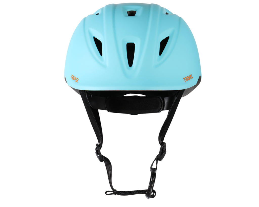 Troxel Youngster Horse Riding Helmet - Blue Dino
