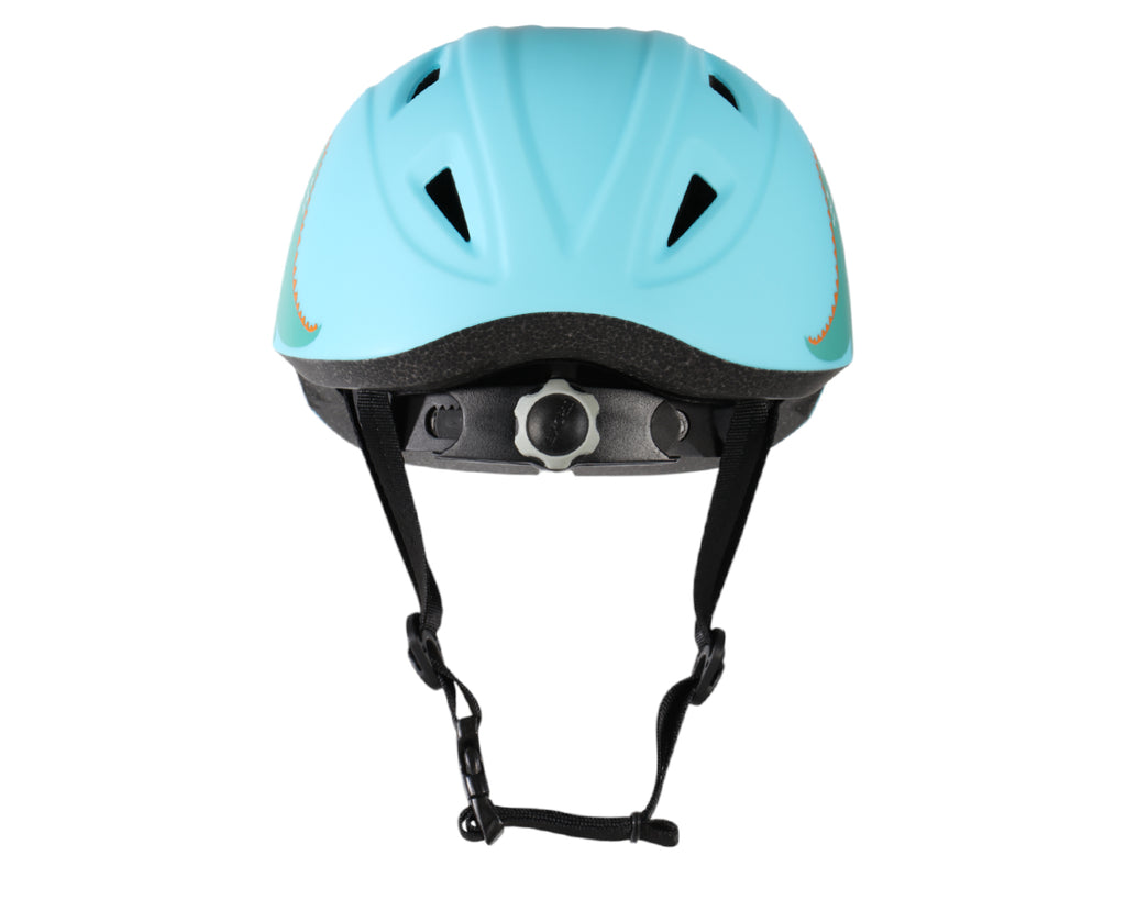 Troxel Youngster Horse Riding Helmet - Blue Dino
