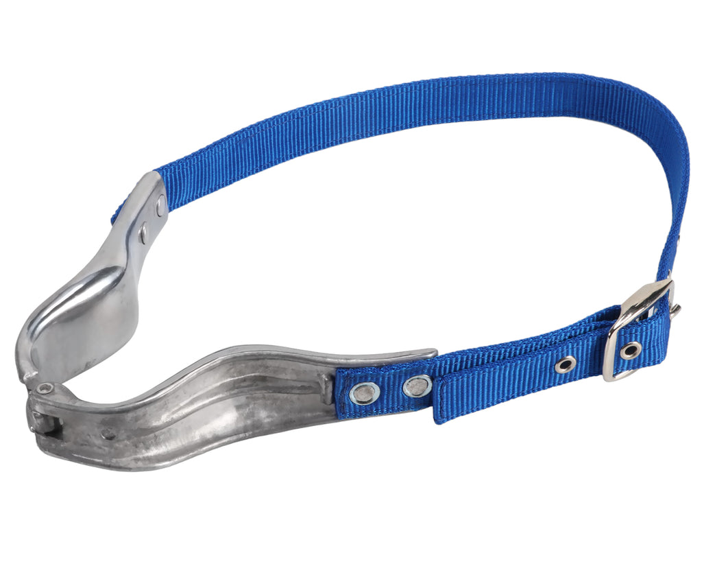 Nylon Windsucking Collar with aluminium throat piece and adjustable nylon strap