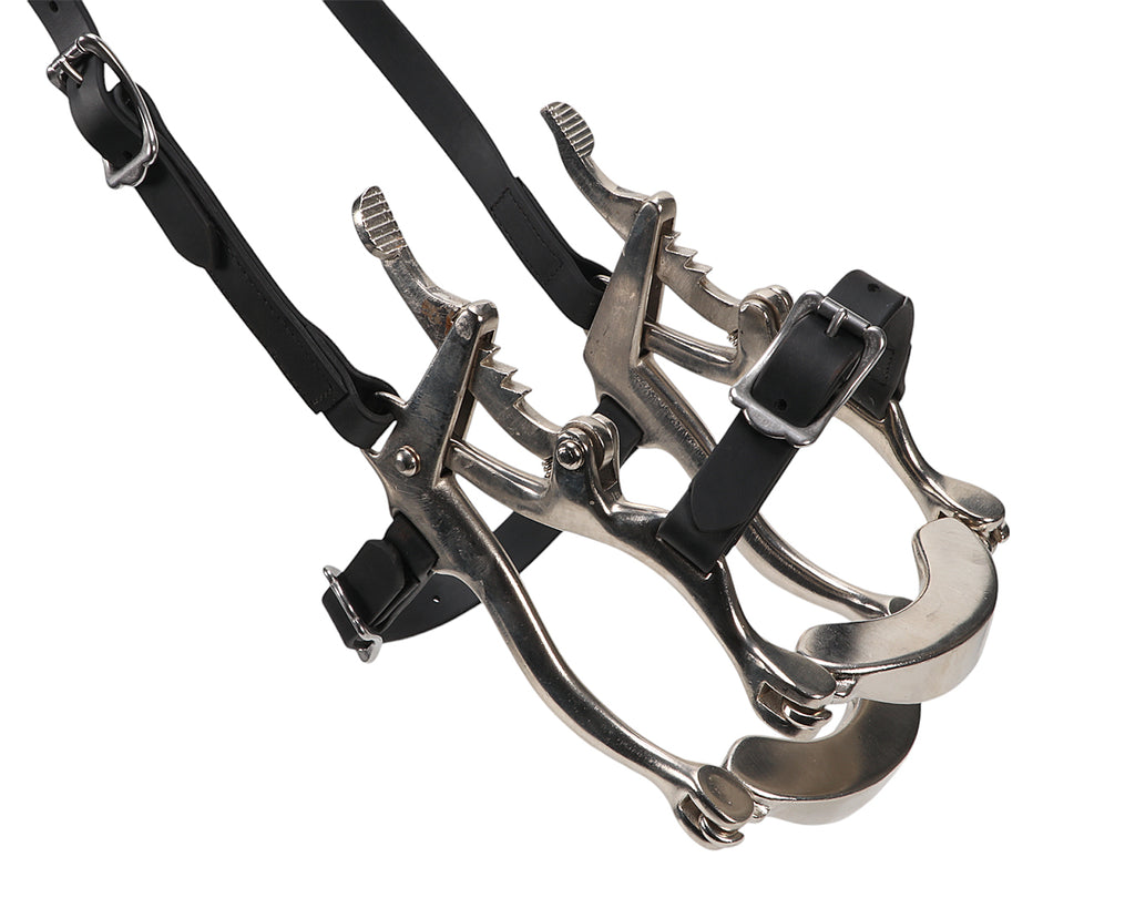 STC Speculum Mouth Gag Cast Malleable Iron