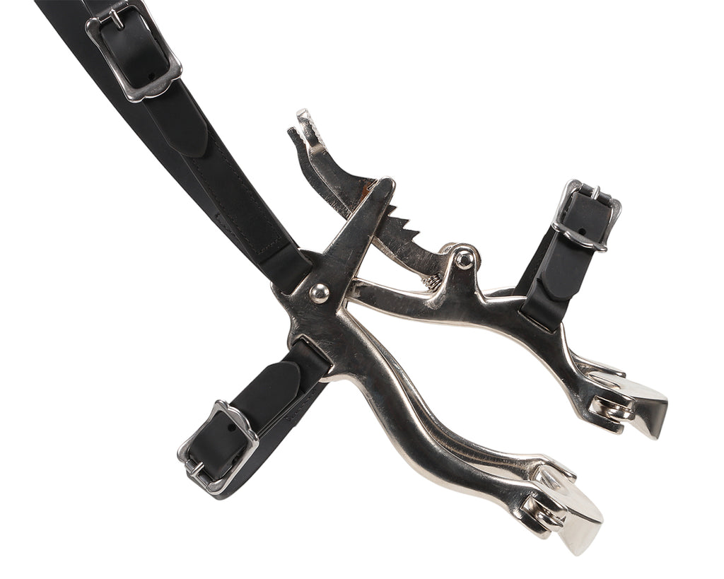 STC Speculum Mouth Gag Cast Malleable Iron