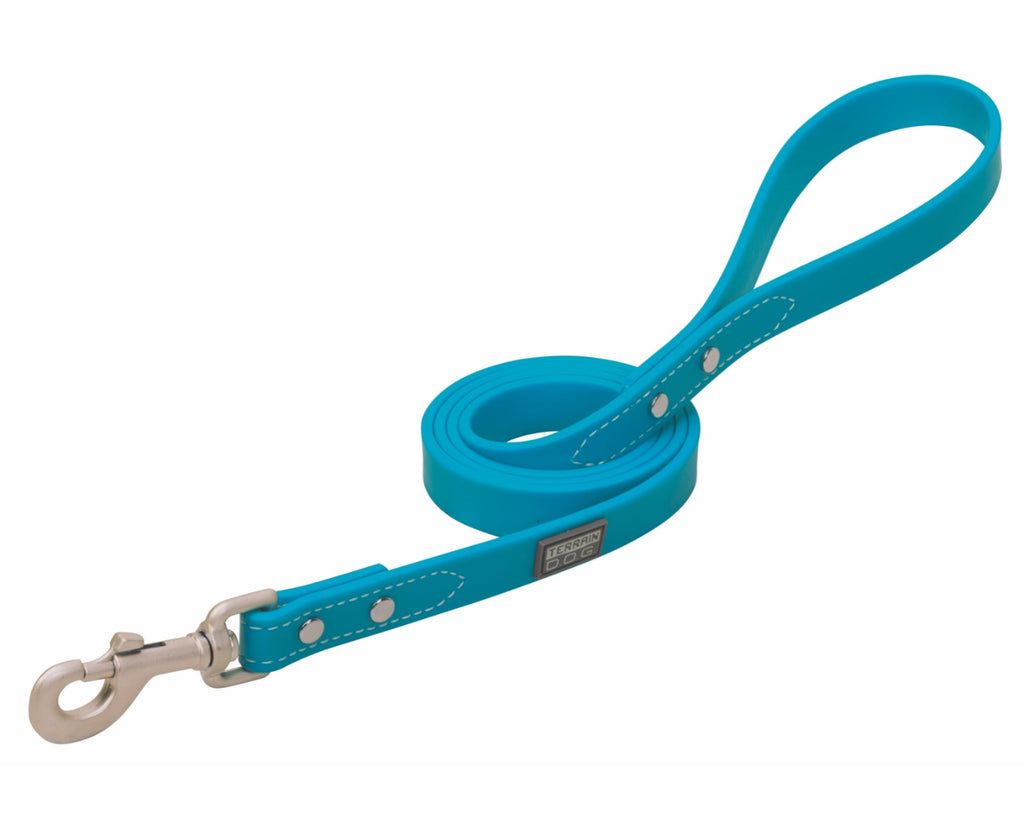 X-treme Adventure Dog Leash - Rugged brahama Webb construction with anti-fungal coated webbing. Available in 4' or 6' length. Suitable for all-terrain use.