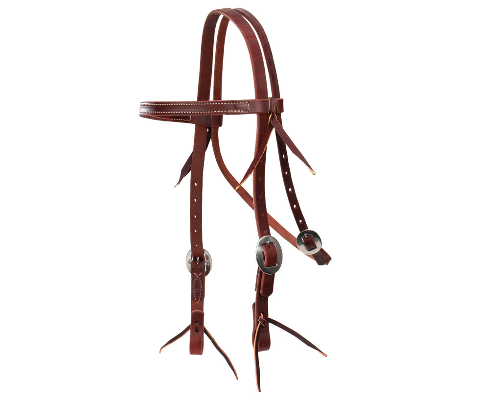 Weaver Cowboy Hand Tooled Headstall