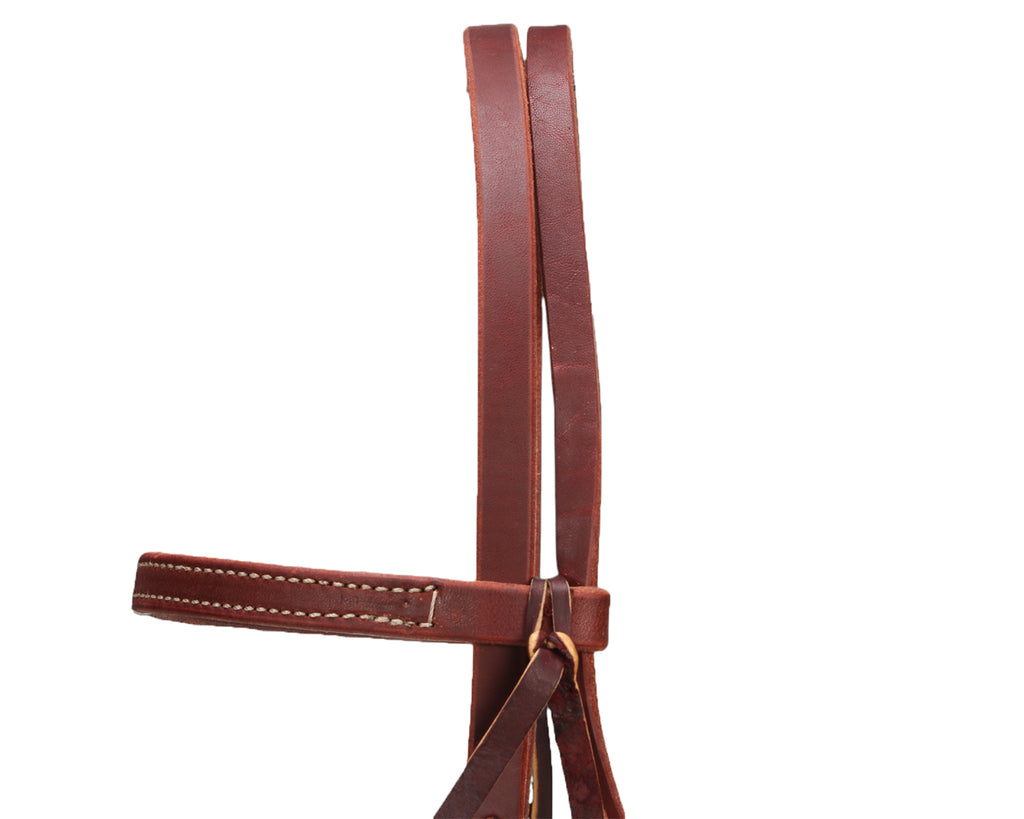 Weaver Pineapple Knot Browband Headstall - Canyon Rose