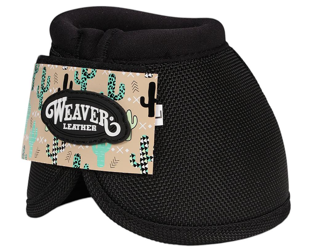 Weaver No Turn Bell Boots- Black Cactus