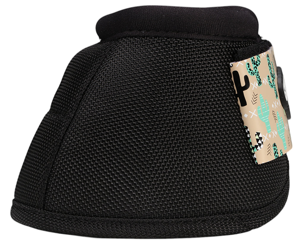 Weaver No Turn Bell Boots- Black Cactus