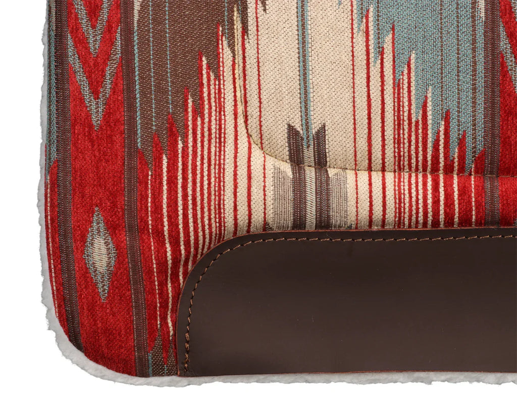 Weaver Contoured Saddle Pad - Red