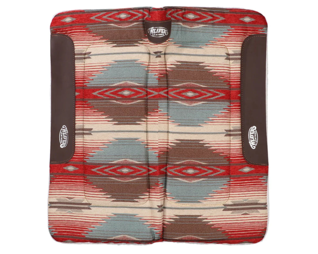 Weaver Contoured Saddle Pad - Red