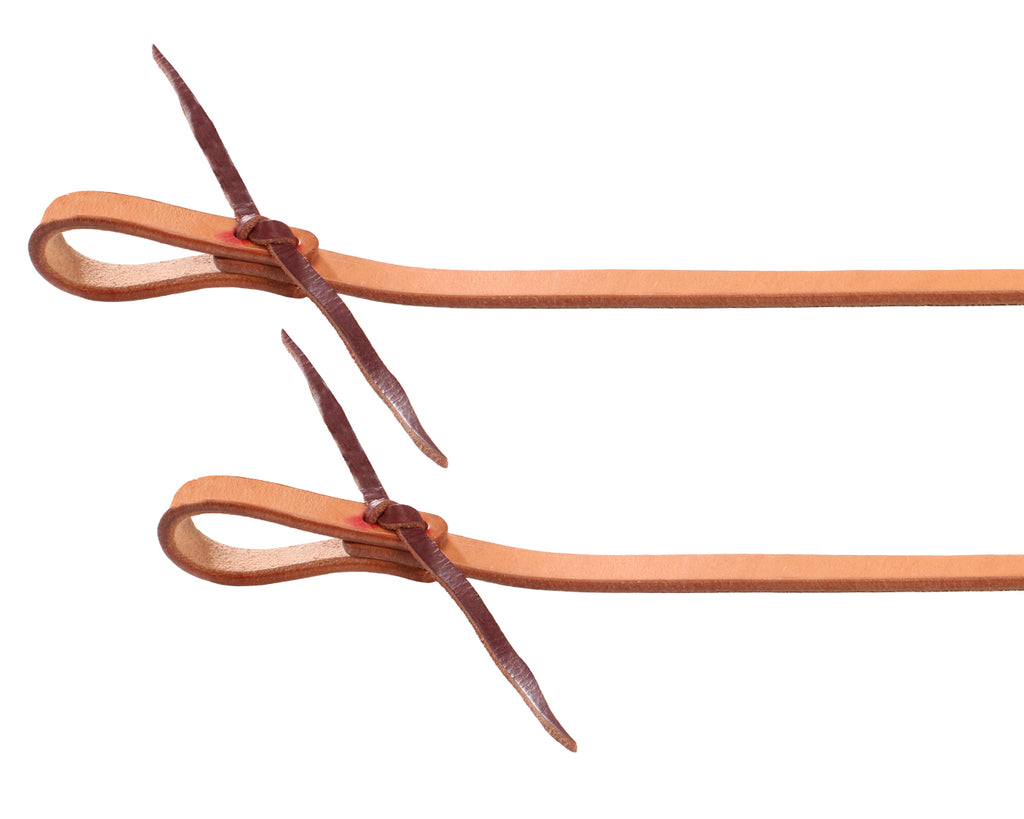 Weaver Turquoise Cross Skirting Leather Split Reins 5/8 x 7'