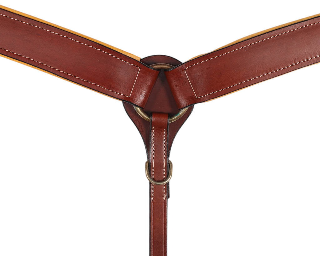 Fitzroy Padded Breastcollar - Light Tan