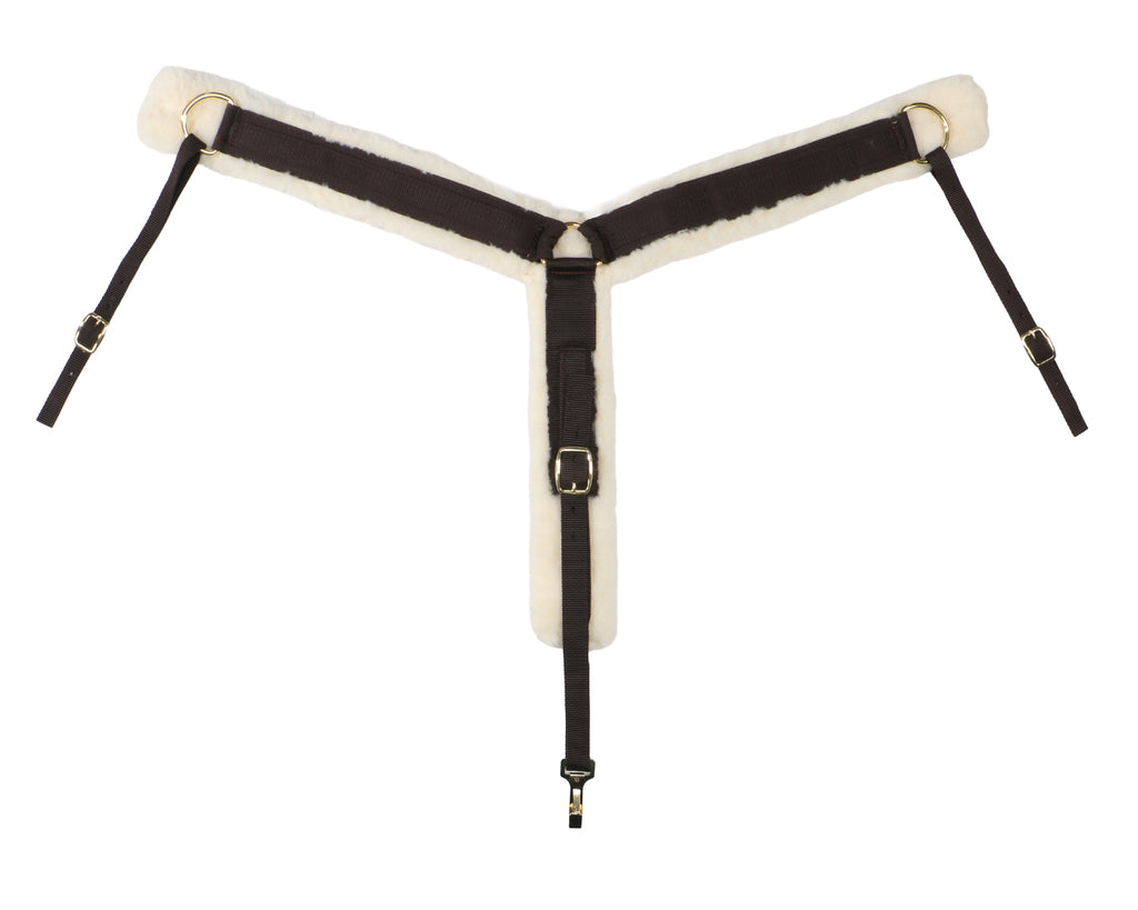 Fleece Western Breastcollar