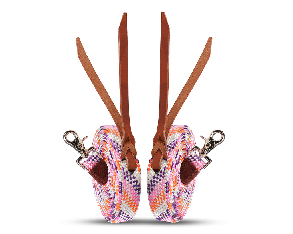 Vivid Split Reins - Rainbow