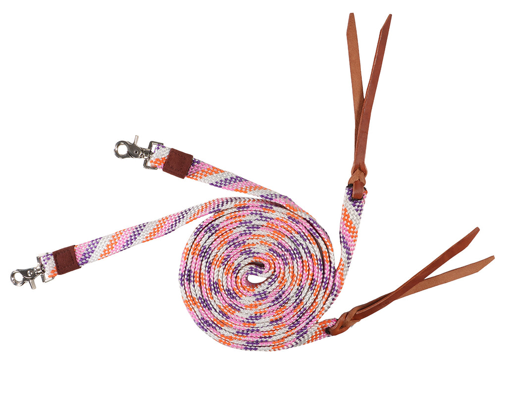 Vivid Split Reins - Rainbow