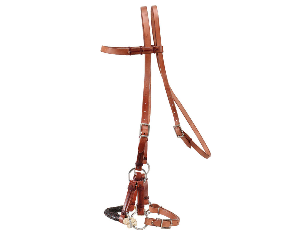 Texas-Tack Braided Nose Sidepull