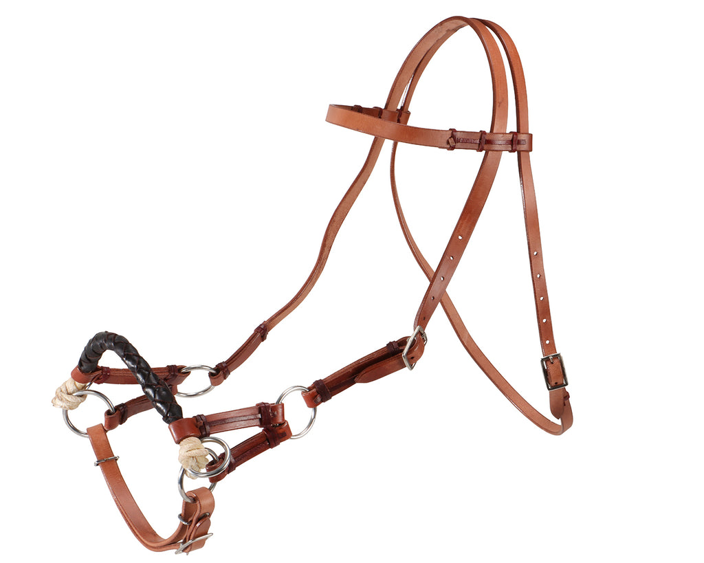 Texas-Tack Braided Nose Sidepull