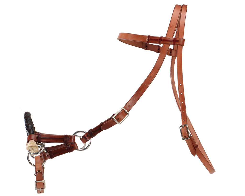 Texas-Tack Braided Nose Sidepull