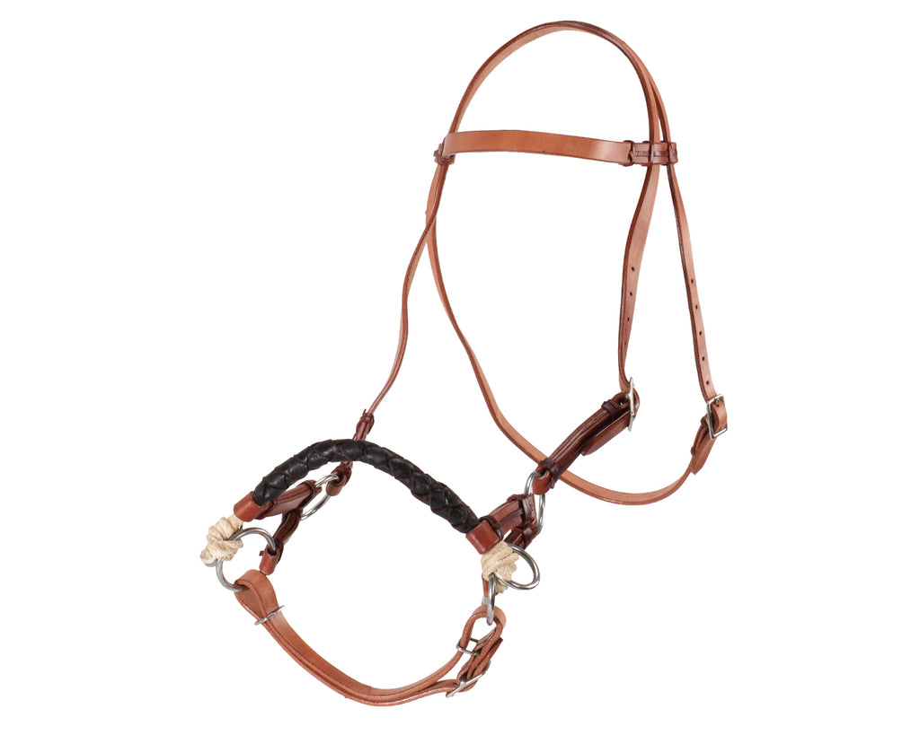 Texas-Tack Braided Nose Sidepull