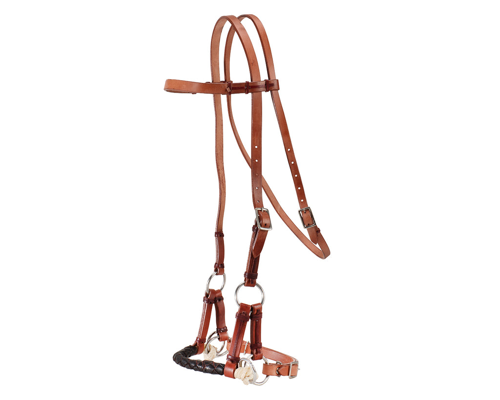 Texas-Tack Braided Nose Sidepull