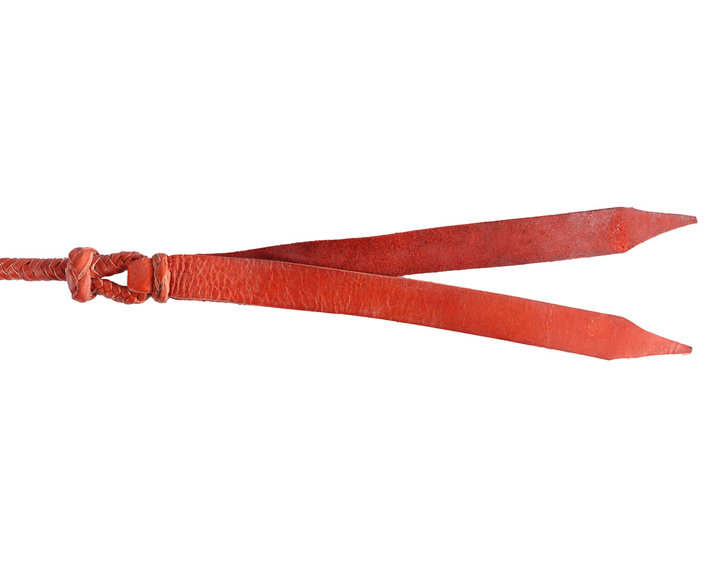 Cattle Flogger made of durable, flexible redhide perfect for working with cattle