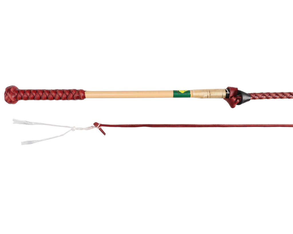 Nemeth Redhide Stockwhip - 8' x 4 Plait