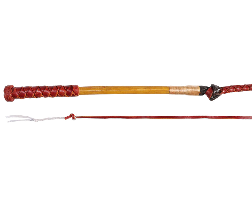 Stockmaster Redhide Stockwhip - 4 Plait