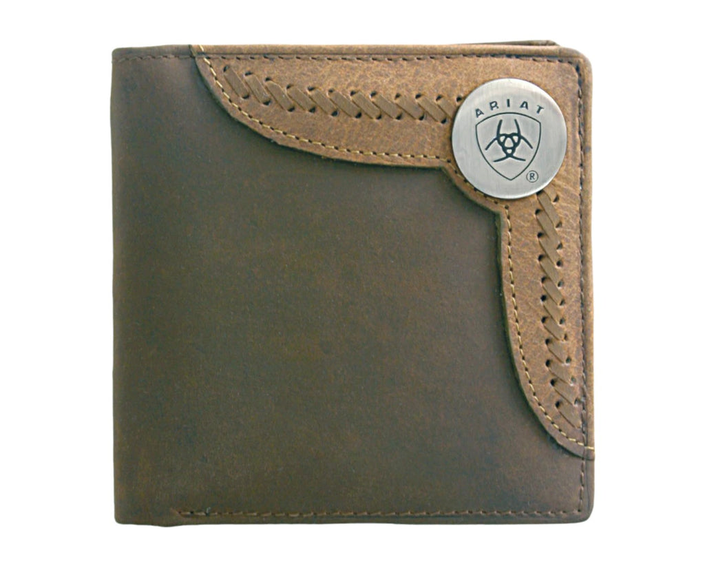 Ariat Bi-Fold Wallet - Two Toned Accent Overlay