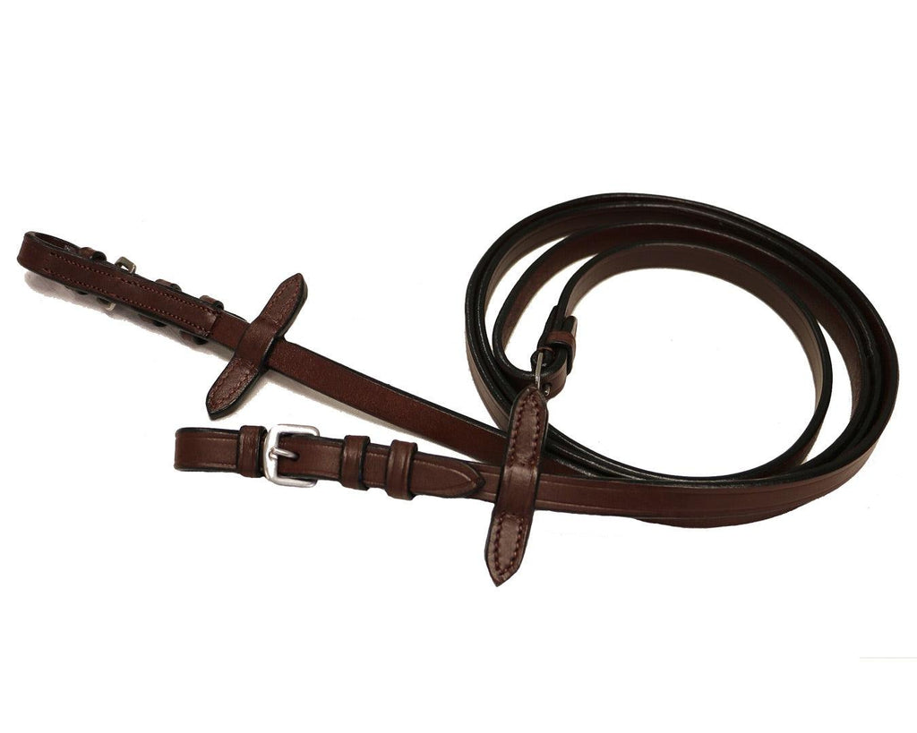 Happy Horse Snaffle Bridle with plain browband and noseband. Comes with plain reins.
