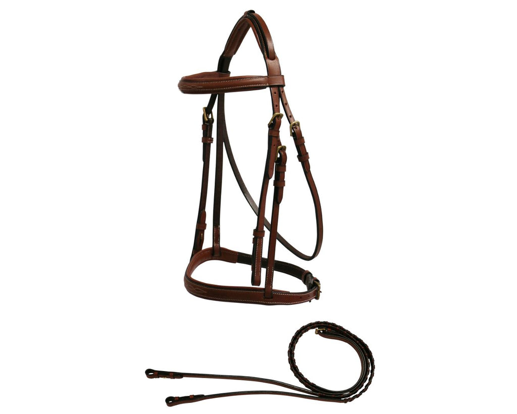 Stitched Snaffle Bridle